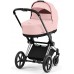 Детская коляска Cybex Priam Lux IV 2 в 1 Chrome Black