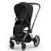 Детская коляска Cybex Priam Lux IV 2 в 1 Chrome Black
