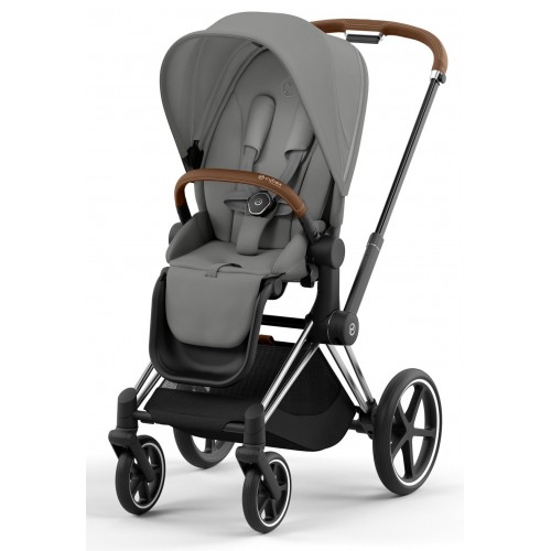 Детская коляска Cybex Priam Lux IV 2 в 1 Chrome Brown