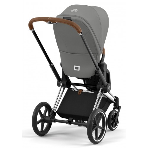 Детская коляска Cybex Priam Lux IV 2 в 1 Chrome Brown