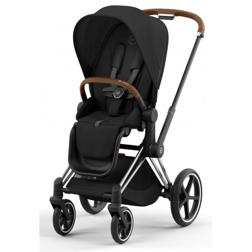Детская коляска Cybex Priam Lux IV 2 в 1 Chrome Brown