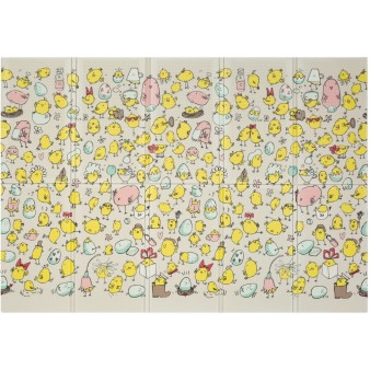 Портативный коврик Pollzu Portable «Цыплята» 140x200