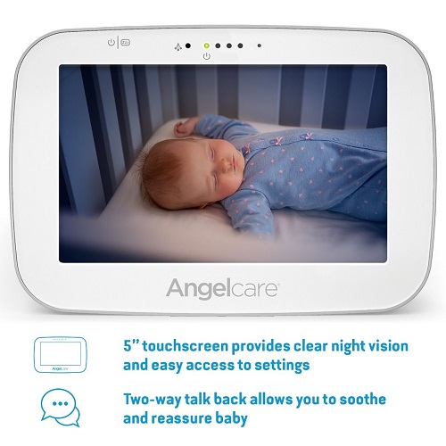 Беспроводной монитор движения + видеоняня с 5'' LCD дисплеем Angelcare AC527