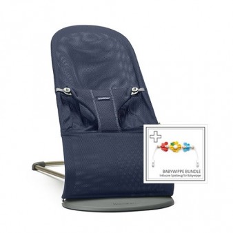 Кресло-шезлонг Babybjorn Bliss Mesh с игрушкой