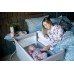 Детская приставная кроватка Joie Roomie Glide 