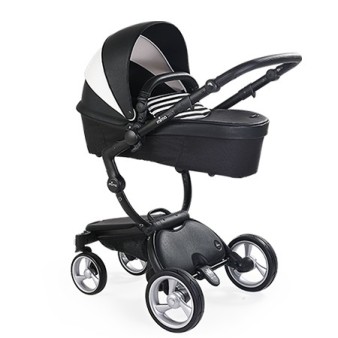 Детская коляска 2 в 1 Mima Xari 4G Black White