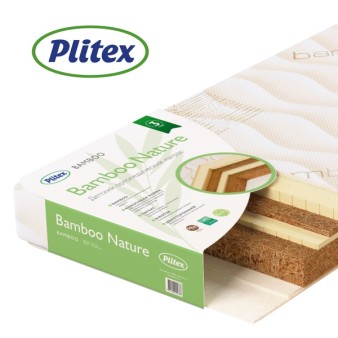 Матрас детский в кроватку Plitex Bamboo Nature 119х60х11
