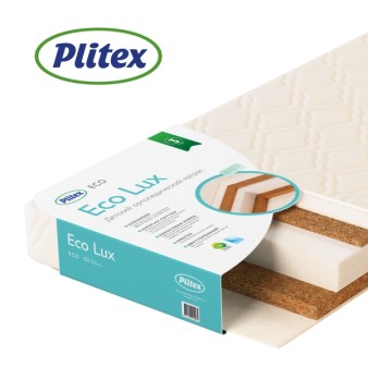 Матрас детский в кроватку Plitex Eco Lux 119х60х12