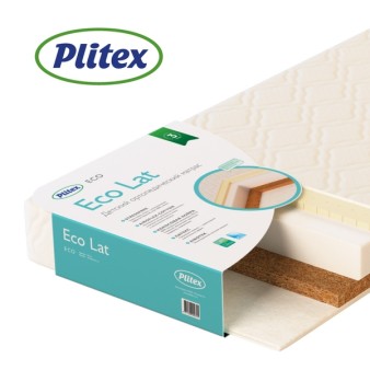 Матрас детский в кроватку Plitex Eco Lat 119x60x12 