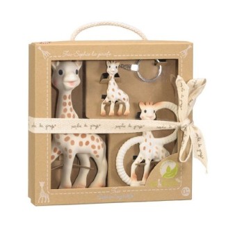 Подарочный набор прорезыватель Vulli Sophie la girafe Жирафик Софи 220114